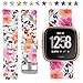 allbingo Fitbit Versa Cute Bands,Women Men Floral Replacement Strap Wristband Small Large for Fitbit Versa Smart Watch (Beautiful Natural, Small)