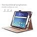 ProCase Galaxy Tab A 8.0 Case (2015 Old Model) - Standing Cover Folio Case for 2015 Galaxy Tab A Tablet (8.0 inch, SM-T350 P350) -Brown