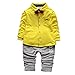JIANLANPTT Autumn Spring Baby Boy Clothes Set Top Pants 2 Pieces Gentleman Suit