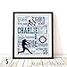 Baseball Personalized Print - PrintChicks Wall Art Decor Poster Team Gift. SHIPS 1-2 DAYS, ARRIVES BEFORE CHRISTMAS!