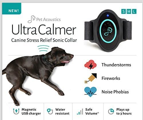 Pet Accoustics Ultra Calmer Canine Stress Relief Sonic Collar