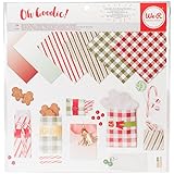 American Crafts 663010 We R Memory Keepers Oh Goodie 12 X 12 inch Paper Pack Holiday 24 Pack