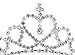 Simplicity Kid's Wedding Party Tiara w/Clear Crystal Rhinestones Silver