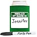 Funny Can Coozie Hello My Name Is Name Badge Set 12-Pack Can Coolers Coolies with Marker