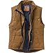 Legendary Whitetails Mens Bison Canvas Vest Barley Large