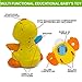 Jogotoll Dancing Duck Baby Toys, Musical Duck Light Walking Singing Educational Gift for Infant Toddlers Girls Boys Kids Yellow