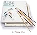 DAVELIOU Stretched Canvas 11x14” - Blank Framed Canvas for Painting – Pack of 5 - Triple Primed Art Canvas for Kids Adults Students and Professionals