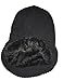 Unisex Slouchy Winter Hats Knitted Beanie Caps Men Women Soft Warm Ski Hat (Black)