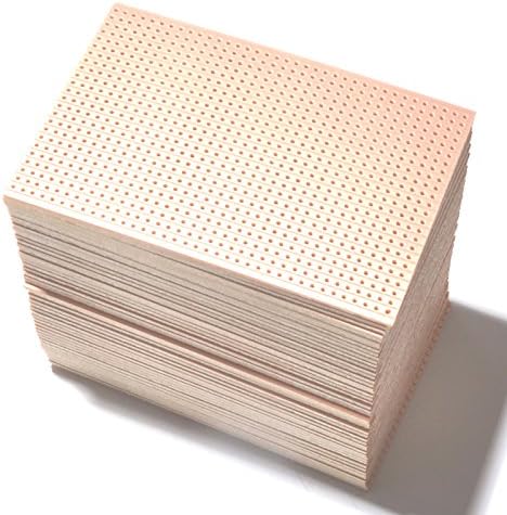 50 sheets of Vero board for prototyping Copper Clad Strip Board 64mm x 95mm