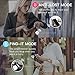 Key Finder Smart Anti-Lost Tracker– Luxsure Cellphone, Wallet, Bags and Pet Item Tracker Mini Locator with App Control Compatible for iPhone/iPod/iPad/iOS/Android (White)