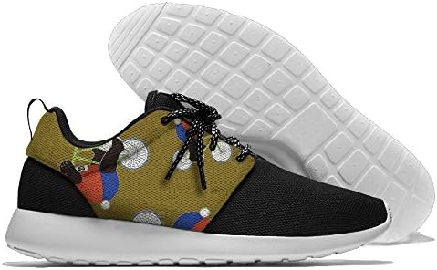 Panda Roaring On A Bicycle Men Athletic Sneaker Lightweight Running Shose