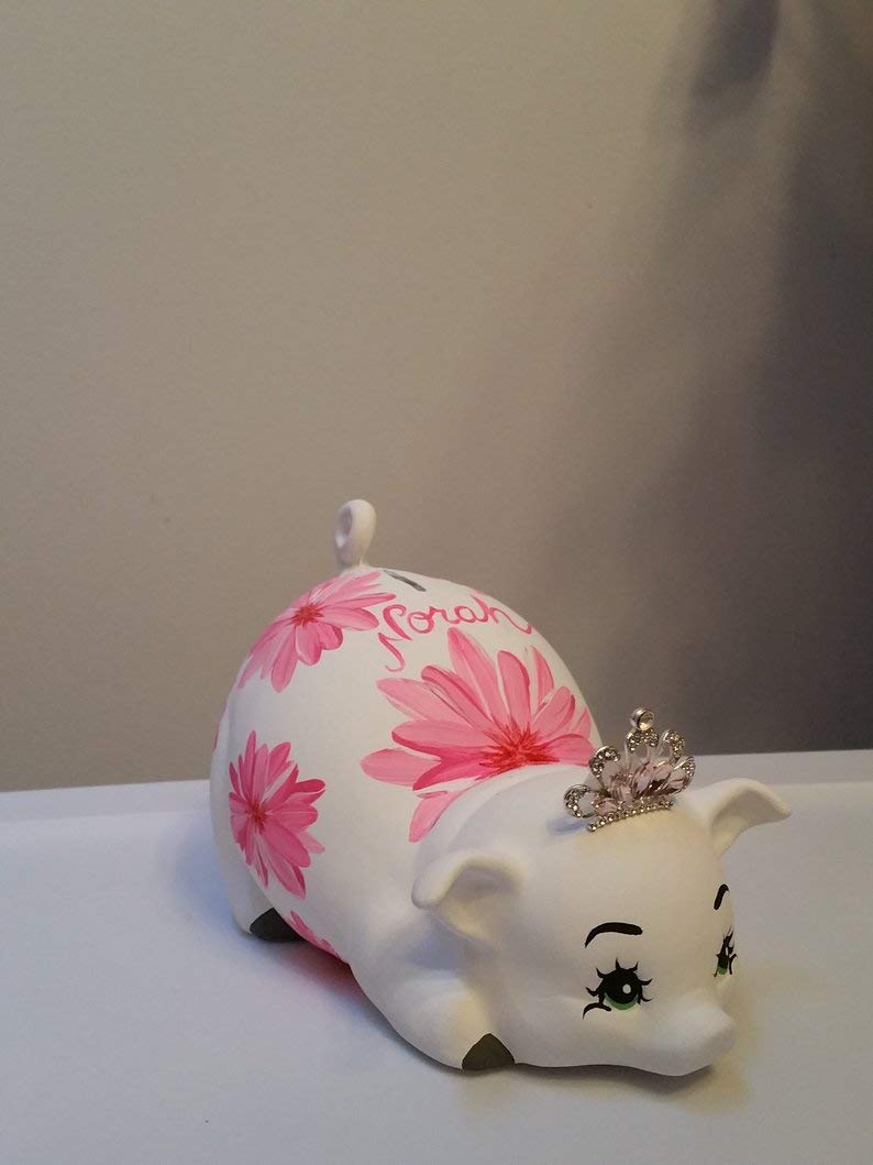 Piggy banks/Coin bank/Personalized piggy banksgreat baby shower gift Handmade