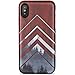 iPhone X Case,iPhone XS Case,ZADORN Protective Thin Cover for Girls Women Men Clear Bumper Soft Silicone TPU Slim Fit Cute Best Phone Case for iPhone X/XS Fashion Design Red Wood and Grey Forest