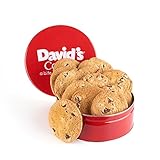 David's Cookies Thin & Crispy Chocolate Chip Cookies 13 Oz Gift Tin