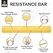 DMOOSE FITNESS Flex Bar (Yellow-Extra Light)