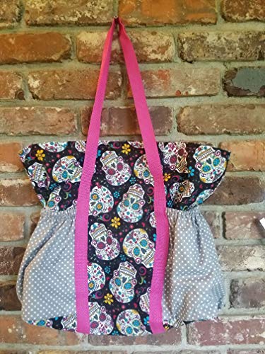 skull diaper bag