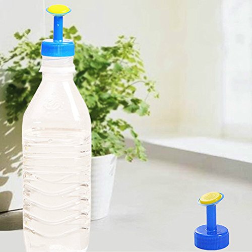 IYSHOUGONG 8 Pcs Portable Bottle Cap Sprinkler PVC Plastic Watering Caliber Little Nozzle Sprinkler Head Mist Nozzle for Plants Vegetables Gardening - Thumbnail 7