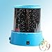 GPCT Star Master [Starry Sky] Cosmos LED Projection Colorful Twilight Romantic Bed Side Night Light Lamp. Great [Mood Relaxing] Light [Gift] for Children/Kids Baby/Infants/Nursery/Bedroom- Blue