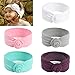 Baby Stretchy Headband Turban Knotted, Girl's Hairbands with Bows Big Hair Bow Headband for Infant Baby Girls (BK01)