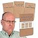 Archie McPhee 3 Grump Notebooks, Things That Annoy Me, 3 Pack