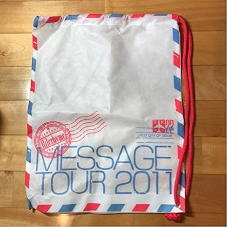 Amazon Hilcrhyme ヒルクライム Message Tour 11 ツアーグッズ 斜めがけバッグ ショッパー風 Toc Dj Katsu ライブ Live アイドル 芸能人グッズ 通販