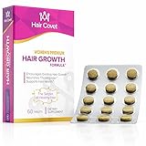Women's Hair Growth Vitamins for Longer, Stronger, Thicker, and Healthier Hair | Non-GMO, Gluten & Cruelty Free (60)