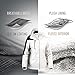 OutdoorMaster Women's 3-in-1 Ski Jacket - Winter Set With Fleece Liner & Hooded Waterproof Shell (Off White, S)
