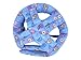 Children Baby Infant Toddler No Bumps Safety Helmet Head Cushion, Blue Candy