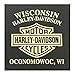 Harley-Davidson Men's Powerful Skull Wings Short Sleeve T-Shirt, Gray 5504-HC92