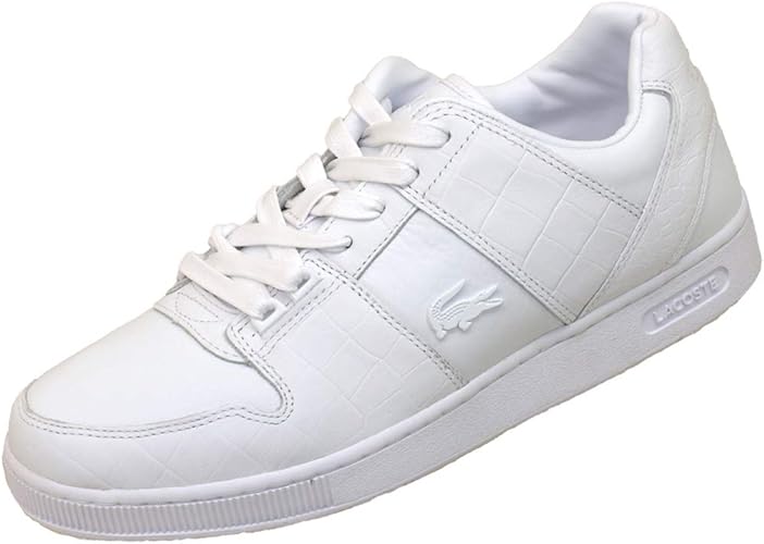 Amazon ラコステ Thrill 03 2 スリル Cm 21g 白 本革 スニーカー 正規品 メンズ Lacoste ラコステ スニーカー