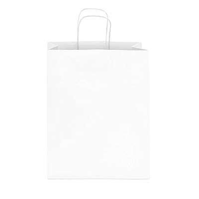 white gift bags wholesale