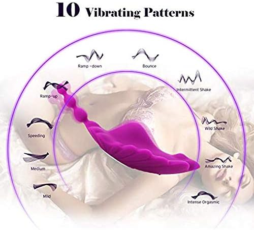 Tovbc Smooth Silky Soft Silicone Wireless Remote Control Wearable Women Vib and Rator 9 Frequ Waterproof USB Rechargeable