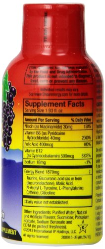 5 Hour Energy Shot, Grape, 2 Fl Oz , 24 Count