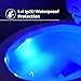 Motion Activated Toilet Night Light by Apple Yard, 8-color Auto LED Sensor Nightlight, Luminates in Darkness Perfect for Kids, Fits Any Seat or Bowl, 2 Pack