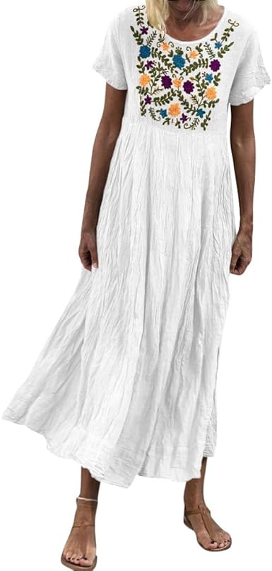 white cotton sundress uk