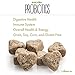 Huma.ne Everyday Probiotics for Dogs: Soft Bite-Sized Bacon Flavored Treats - Remedy Vomiting, Diarrhea, Constipation and Gas/Bloating (102 Treats/4 Billion CFU)