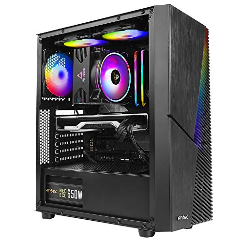 Sahara SR-02 PC RGB Case Fans 120mm PC Fan 12cm,High Airflow Quiet,Adjustable Colorful Fans,SR Series 3 Packs for Computer Cases