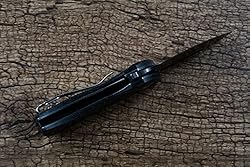 Two Sun Mini Pocket Knives Folder D2 Blade Micarta