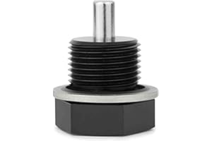 Mishimoto - MMODP-2015B Magnetic Oil Drain Plug M20 x 1.5, Black