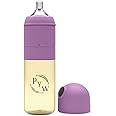 Anti-Colic Baby Bottle with Formula Dispenser, Instant/Quick-Release, Preload Mixing Baby Bottle (Fairydust Pink)