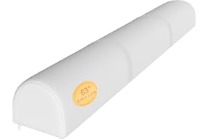 YENING 63" Extra Long Bed Bumpers for Toddlers Baby Foam Bed Guard Rail for Kids Bed Toddler Bed Bumper for Twin Full Queen King Size Bed, 1-Pack