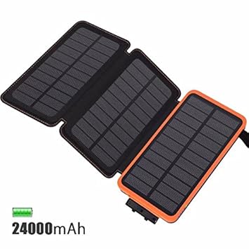 chargeur solaire 24000