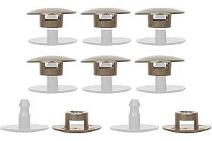 KOTESLLOE 8 Sets Replacement Rivets for Crocs, Replacement Parts for Crocs