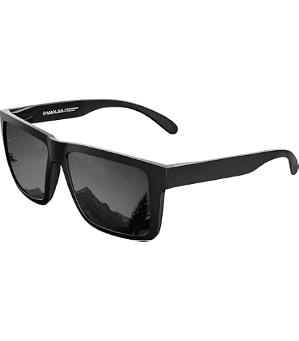 Occhiali Da Sole SPY Flynn Soft Matte Black - Lenti Happy Boost Polar Black Mirror, Protezione Polarizzata
