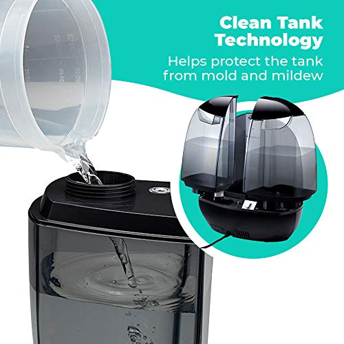 Homedics Deluxe Humidifier Large Air Humidifiers for