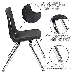 Flash Furniture Mickey Advantage Black Student