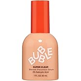 Bubble Skincare Super Clear 2% Salicylic Acid Skin Care Serum - Skin-Soothing Salicylic Acid Serum Enriched with Willow Bark Extract, Colloidal Oatmeal & Antioxidant-Rich Neem Seed Oil (30ml)
