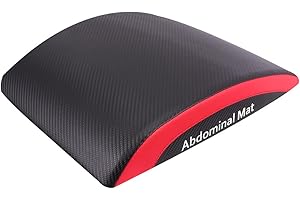 GARVALON Foldable Abdominal Exercise Pad Cotton Training Board Cushion for Sit-ups and Core Workouts Portable