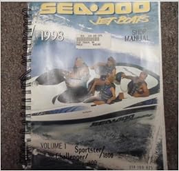 Sea Doo Challenger 1800 Owners Manual