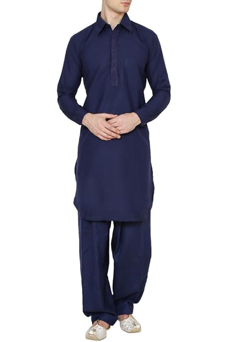 pathani suit with shoes